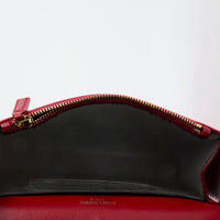 SAINT LAURENT - Sac à main ceinture Kate cuir rouge - Handbag