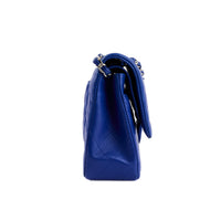 CHANEL - Blue leather Timeless Classic shoulder bag - Handbag