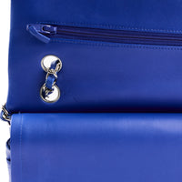 CHANEL - Blue leather Timeless Classic shoulder bag - Handbag