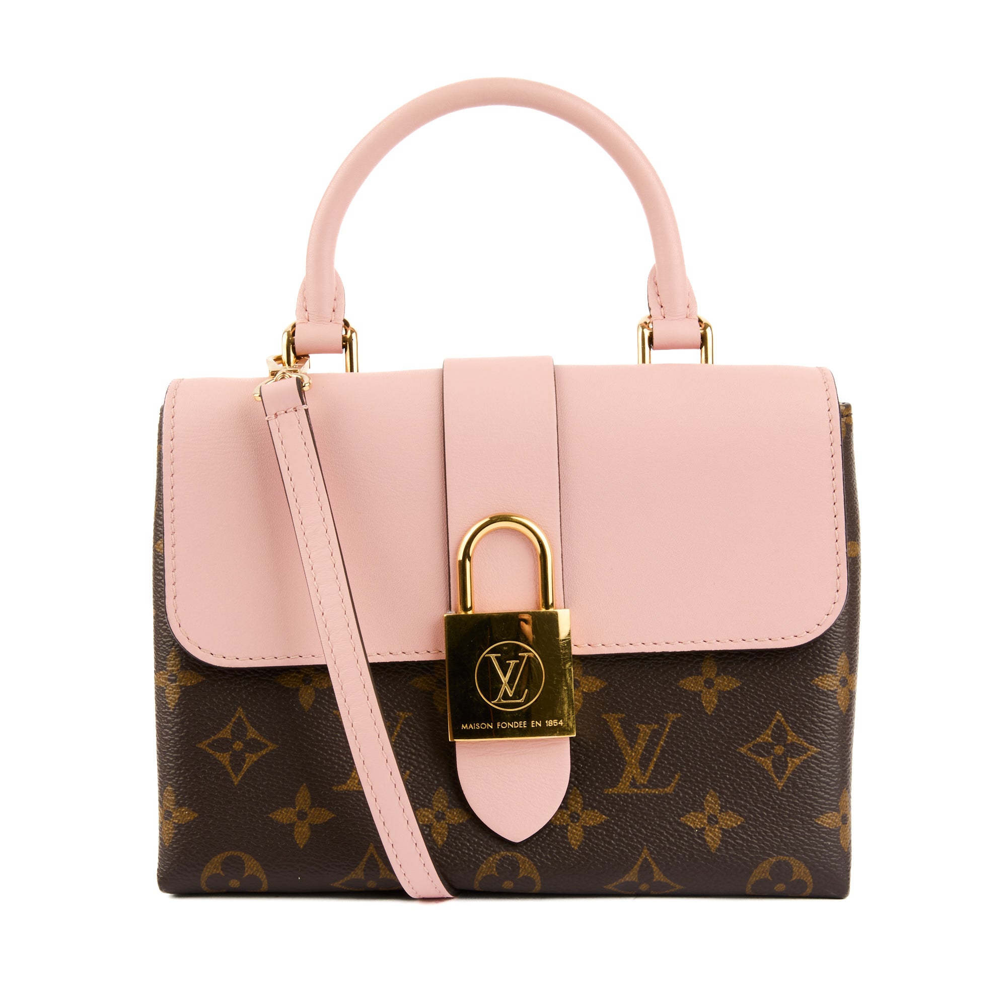 LOUIS VUITTON - Sac bandoulière Locky BB toile Monogram - Handbag
