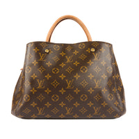 LOUIS VUITTON - Sac à main Montaigne MM toile Monogram - Handbag