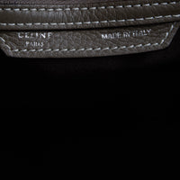 CELINE - Sac à main Luggage cuir grainé taupe - Handbag
