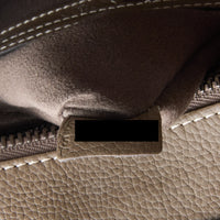 CELINE - Sac à main Luggage cuir grainé taupe - Handbag