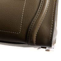 CELINE - Sac à main Luggage cuir grainé taupe - Handbag