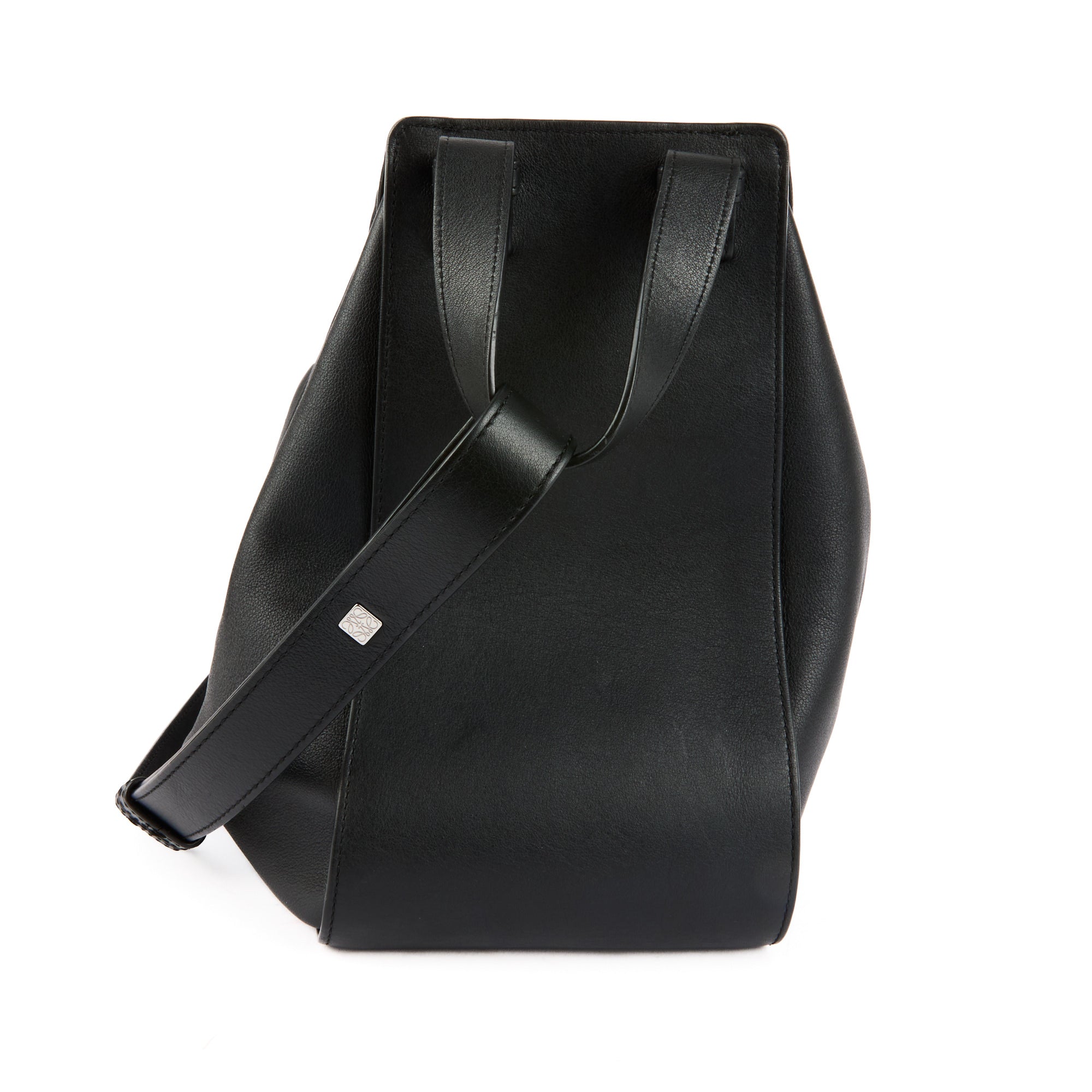 LOEWE - Sac à main Hammock cuir noir - Hand Bag