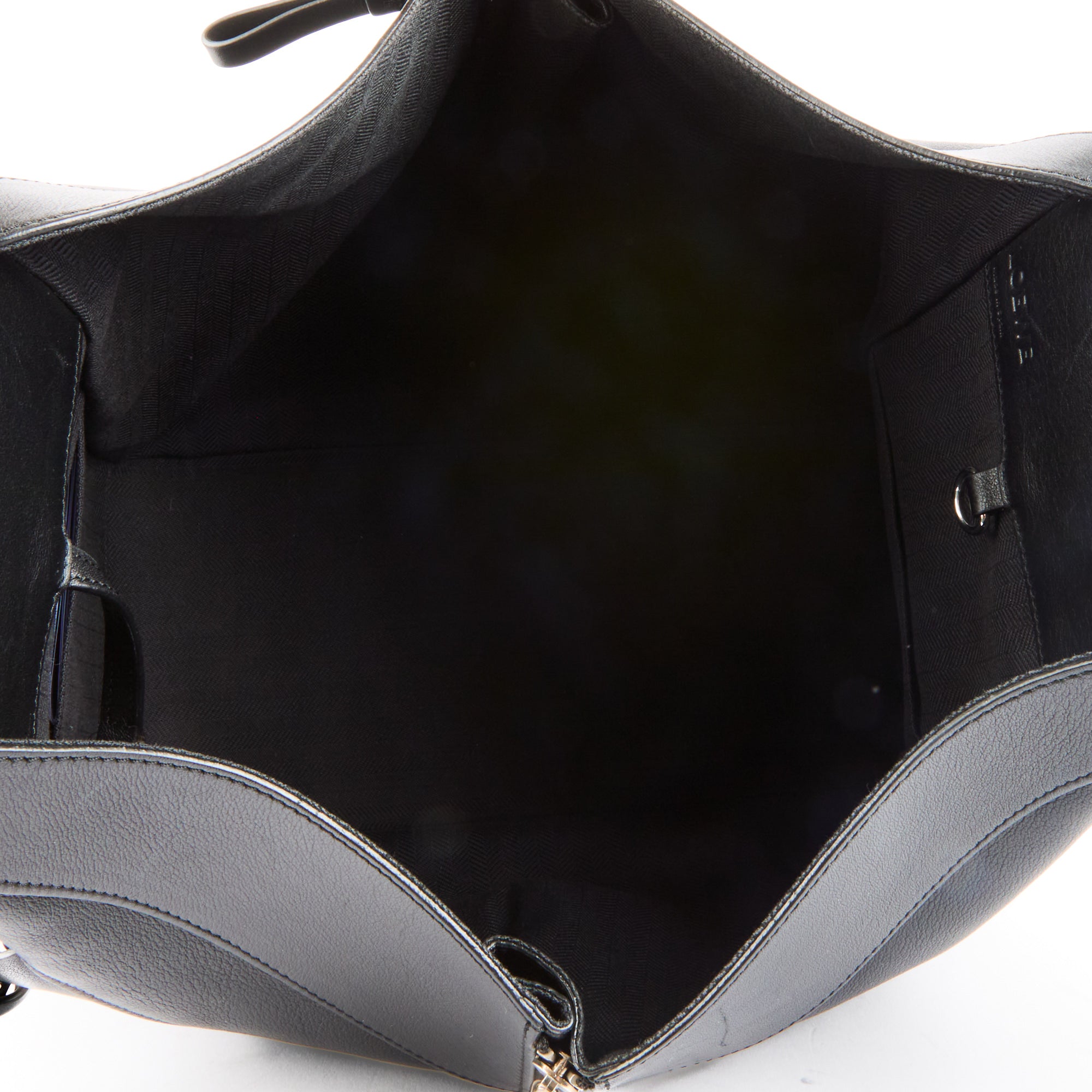 LOEWE - Sac à main Hammock cuir noir - Hand Bag