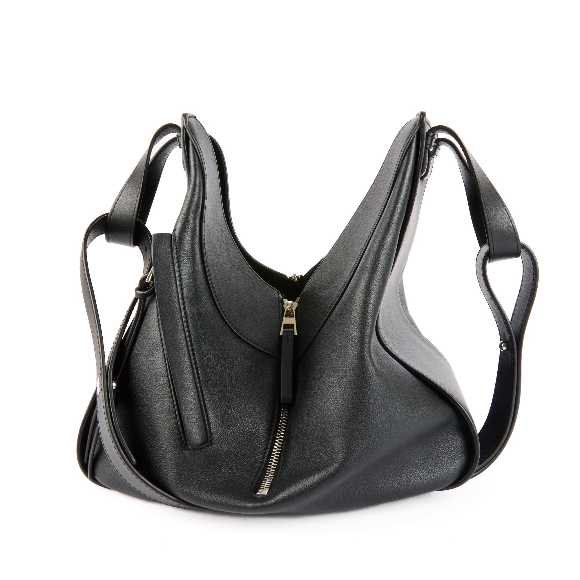 LOEWE - Sac à main Hammock cuir noir - Hand Bag