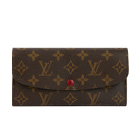 LOUIS VUITTON - Portefeuille Emilie Toile Monogram - Wallet