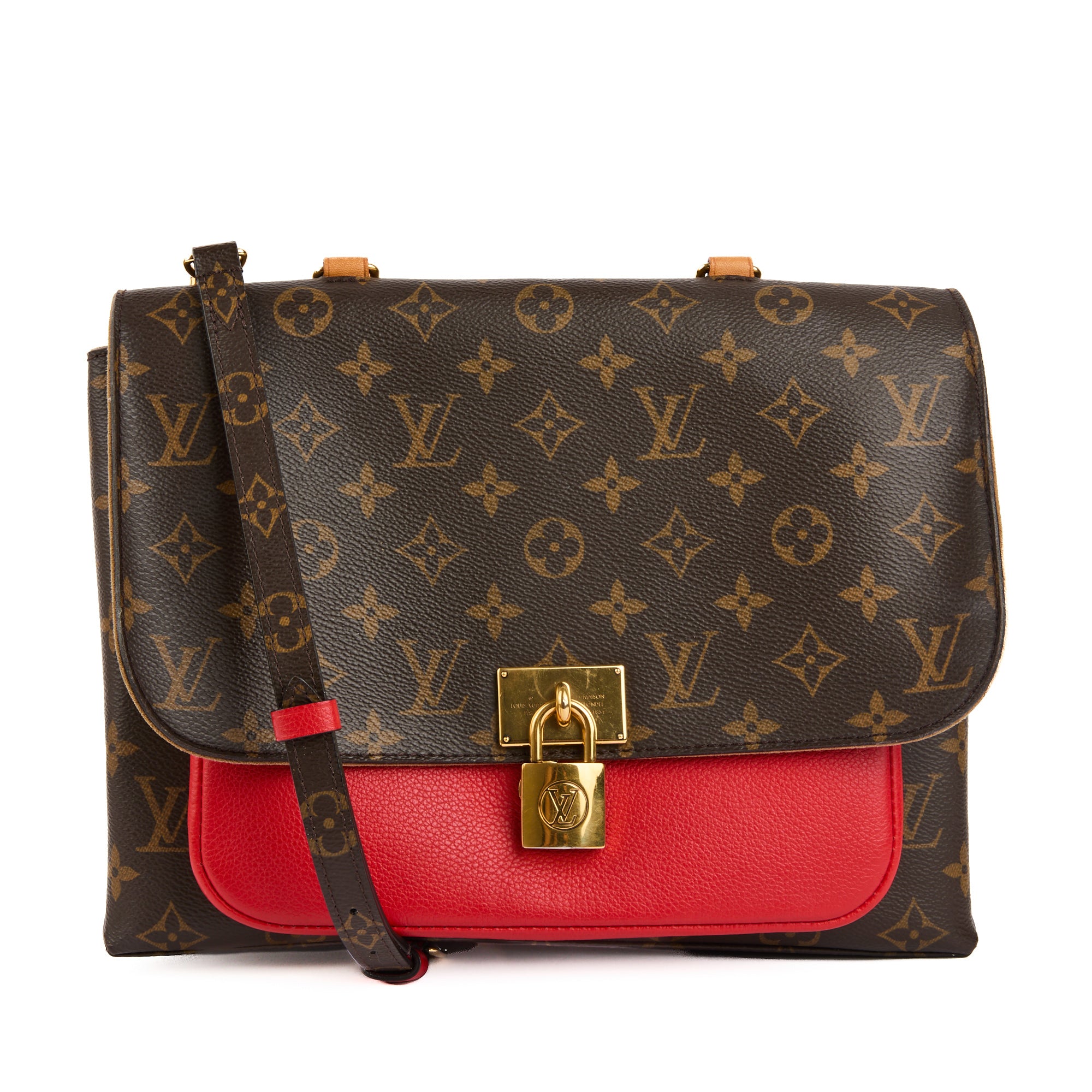 LOUIS VUITTON - Sac à main Marignan toile Monogram - Handbag