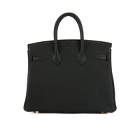 HERMES - Sac Birkin 25 cuir Togo noir - Handbag