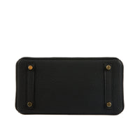 HERMES - Sac Birkin 25 cuir Togo noir - Handbag