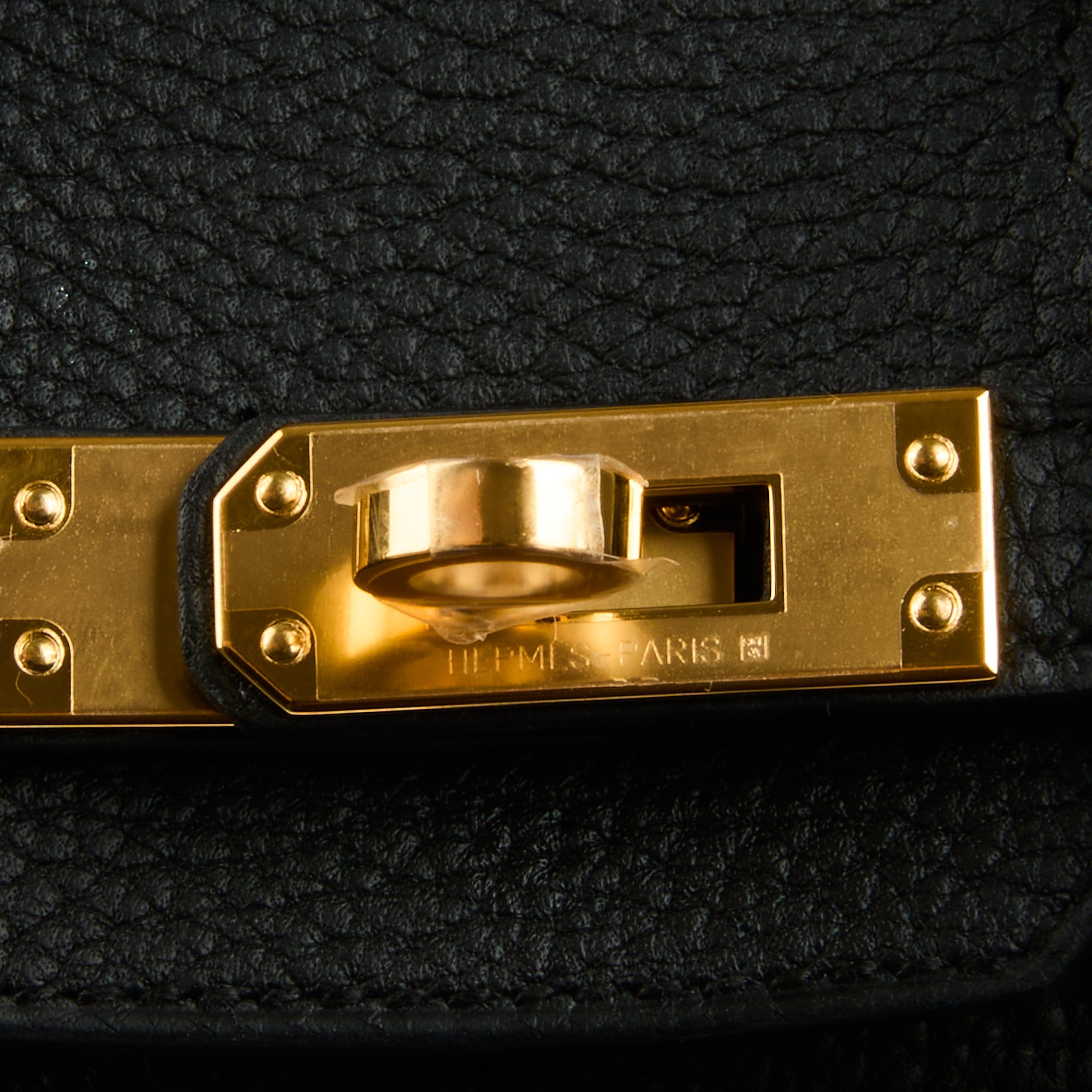 HERMES - Sac Birkin 25 cuir Togo noir - Handbag