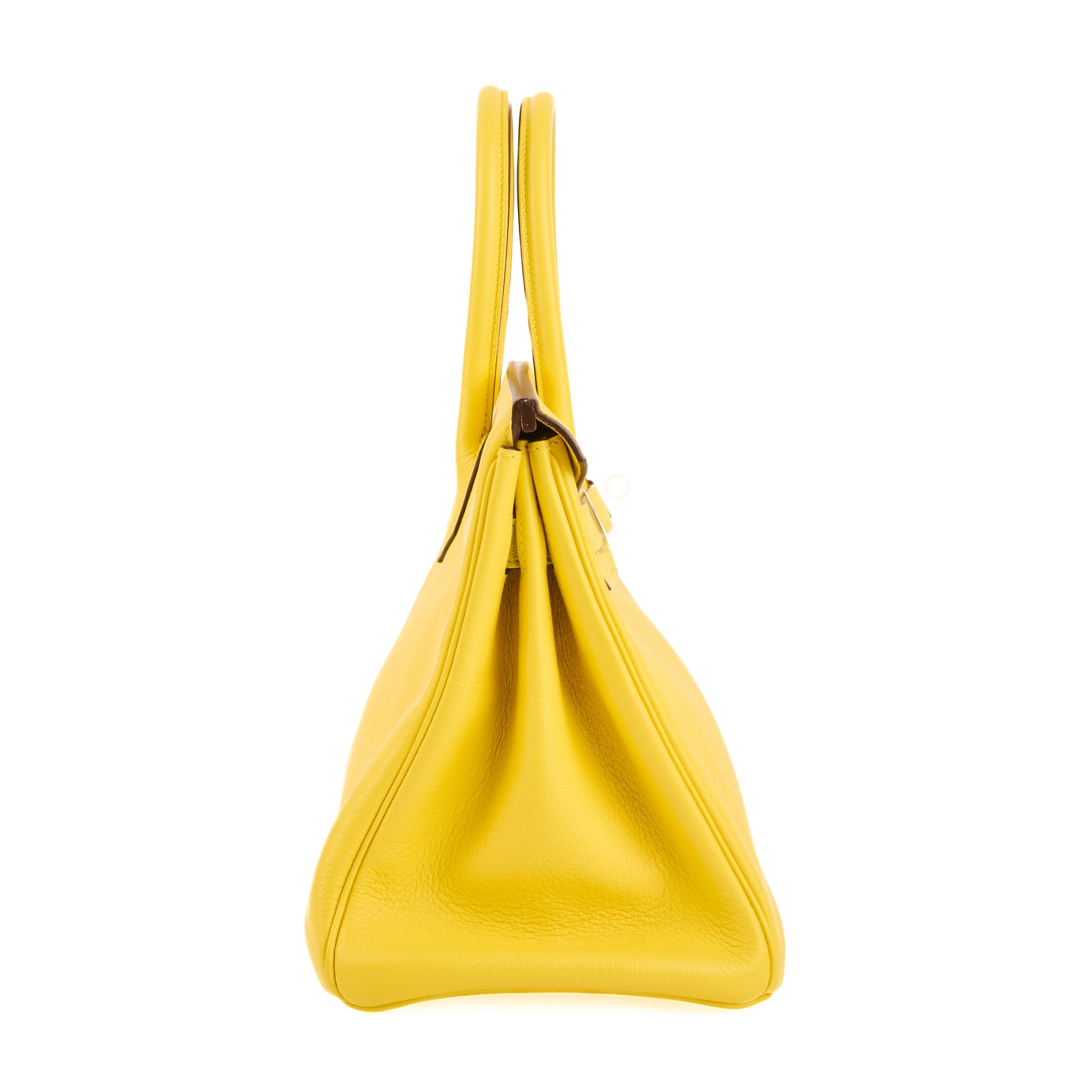 HERMES - Sac à main Birkin 30 cuir Togo Jaune - Handbag