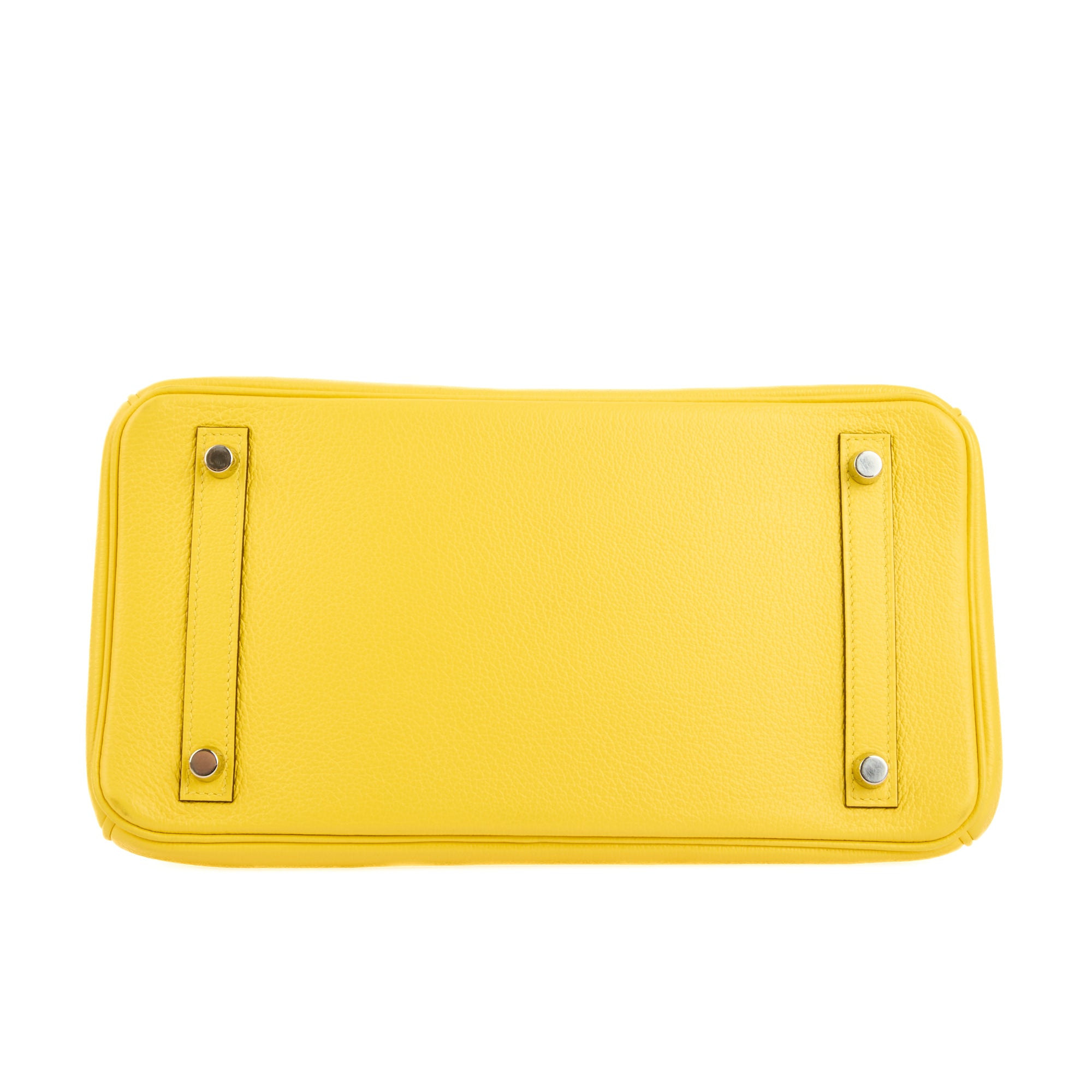 HERMES - Sac à main Birkin 30 cuir Togo Jaune - Handbag
