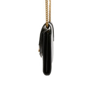 SAINT LAURENT - Sac bandoulière Sulpice cuir noir - Handbag