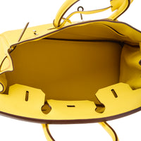 HERMES - Sac à main Birkin 30 cuir Togo Jaune - Handbag