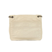SAINT LAURENT - Sac bandoulière Niki Baby cuir beige - Hand Shoulder Bag