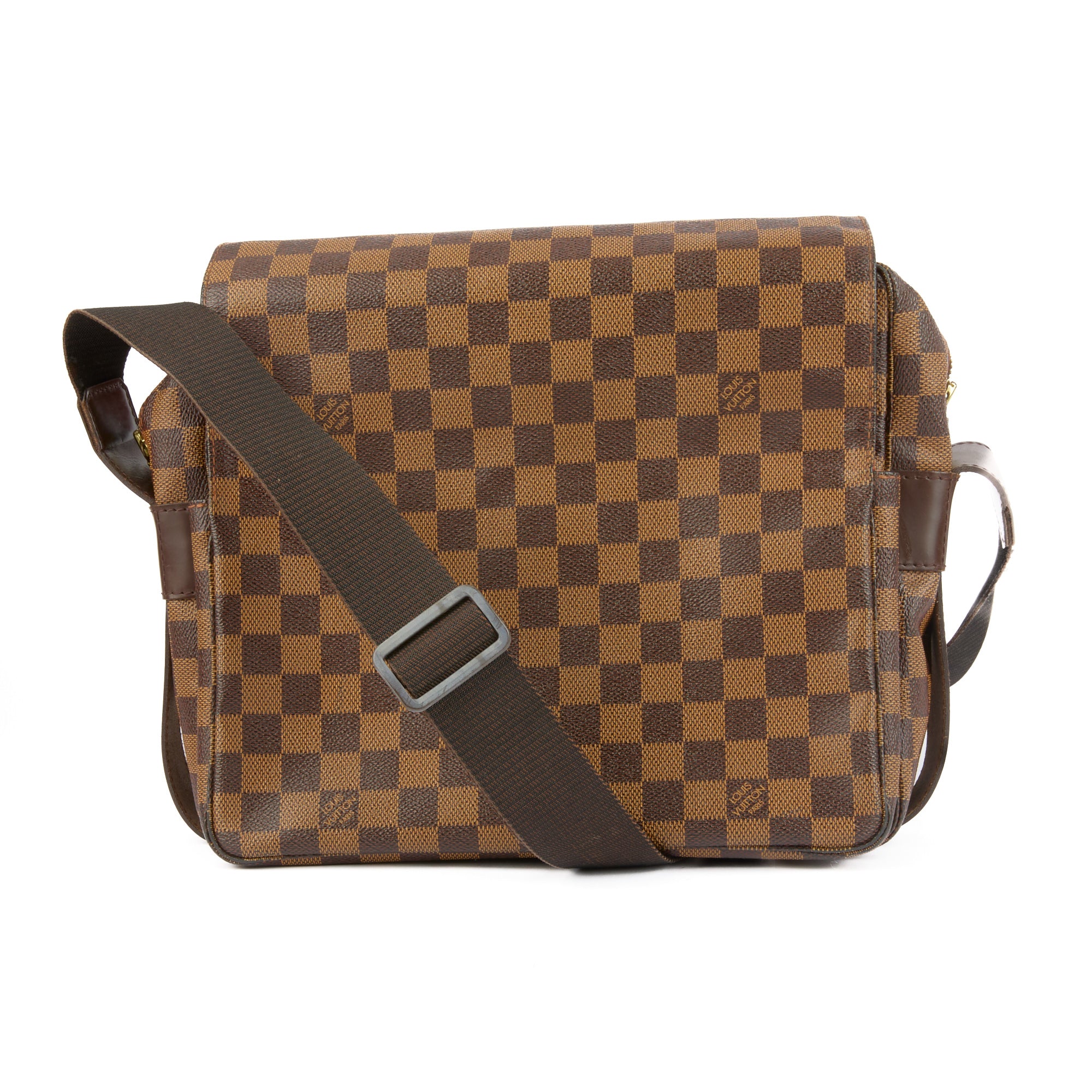 LOUIS VUITTON - Sac à main Naviglio toile damier ébène - Handbag