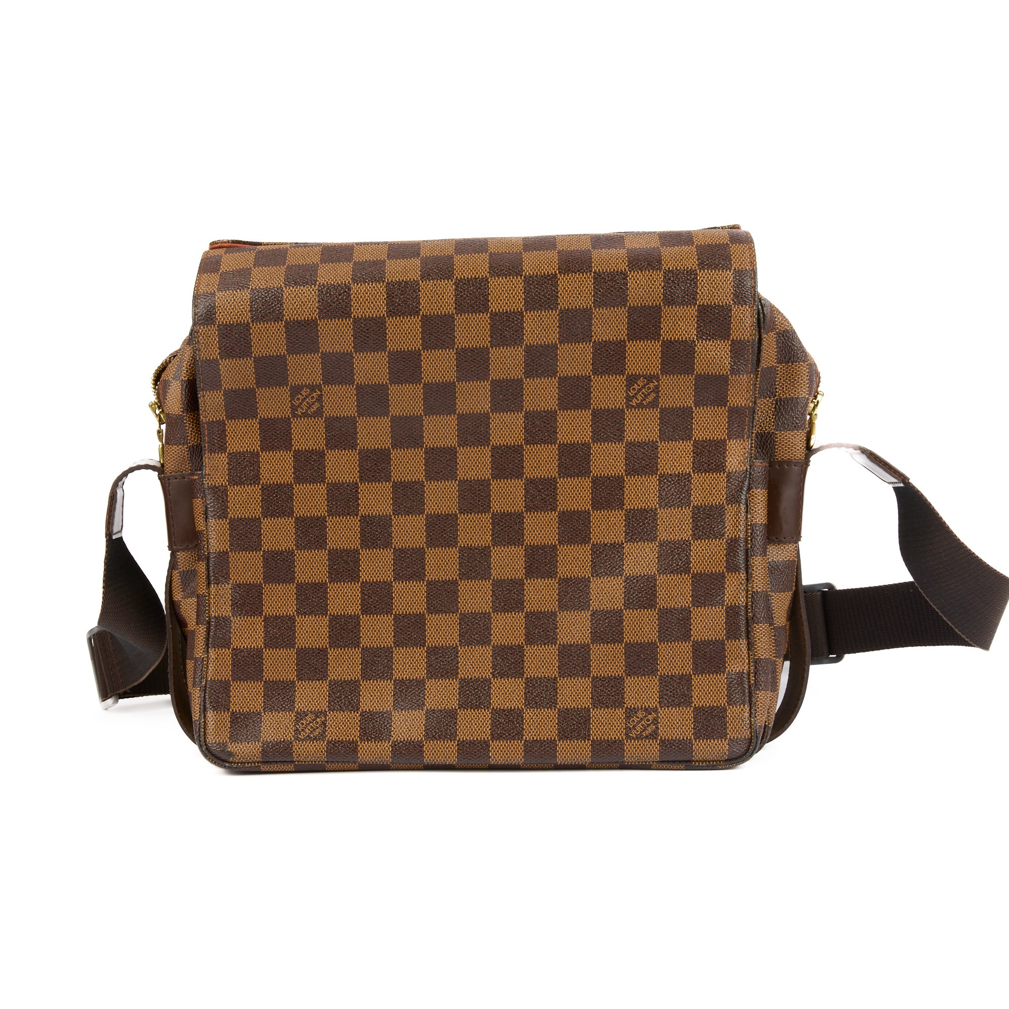 LOUIS VUITTON - Sac à main Naviglio toile damier ébène - Handbag