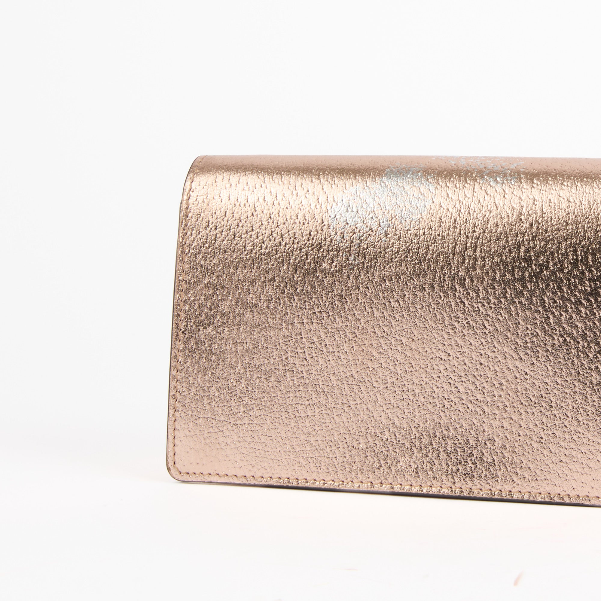 GUCCI - Sac bandoulière Mini Dionysus cuir bronze - Handbag