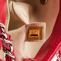CHANEL - Sac bandoulière mini Timeless perforé rouge - Handbag