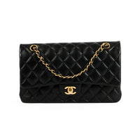 CHANEL - Sac bandoulière Timeless Classique 11.12 cuir noir - Handbag