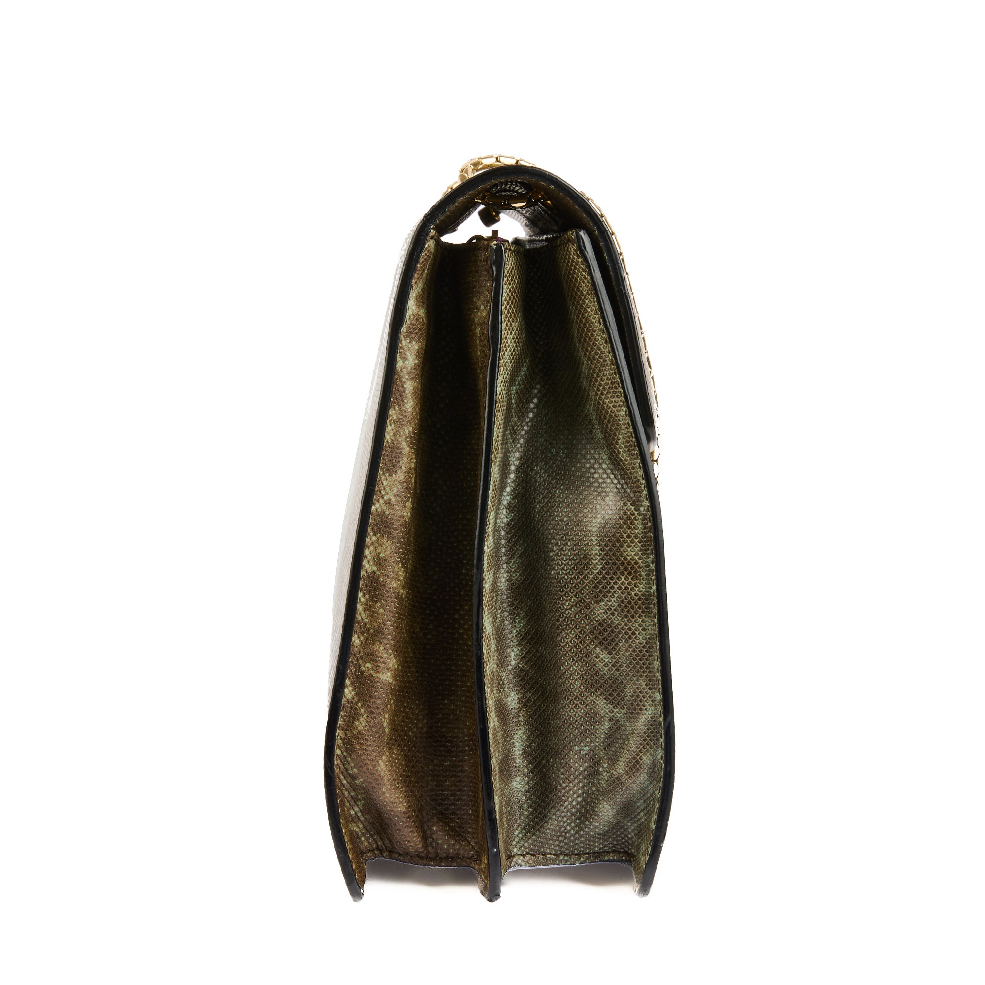 BVLGARI - Sac bandoulière Serpenti Forever Karung cuir lézard - Handbag