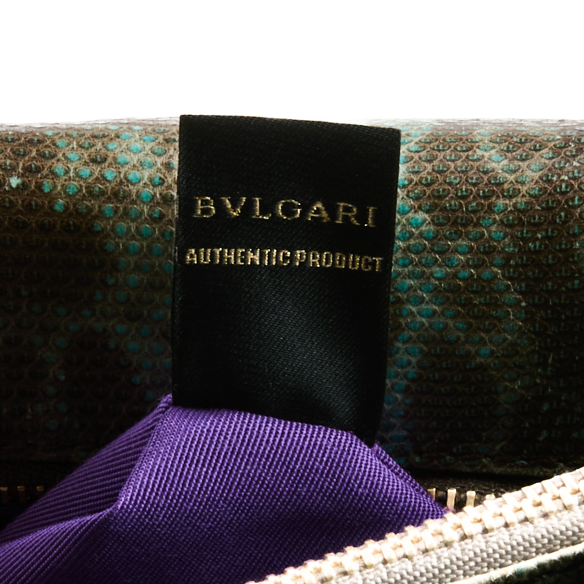 BVLGARI - Sac bandoulière Serpenti Forever Karung cuir lézard - Handbag