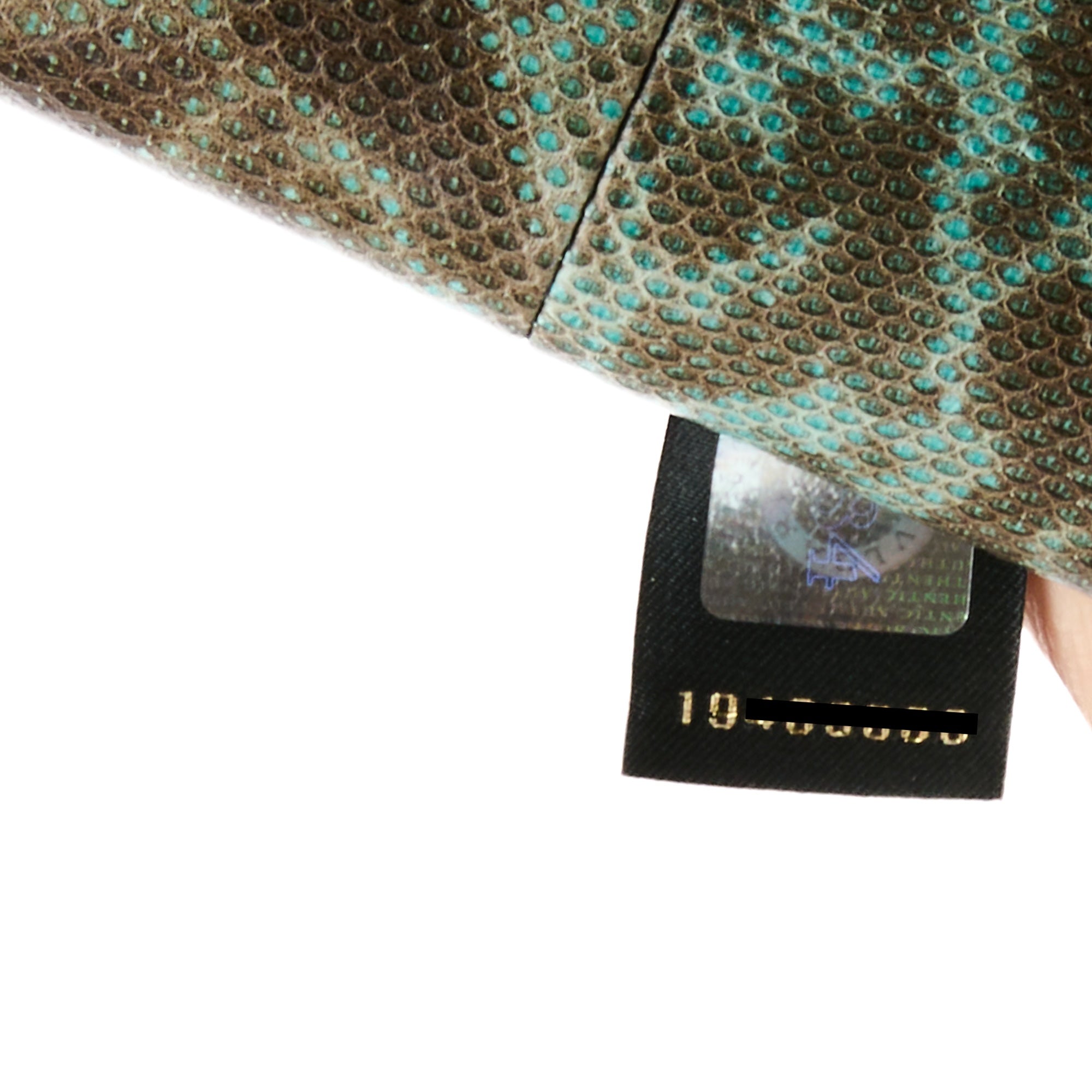BVLGARI - Sac bandoulière Serpenti Forever Karung cuir lézard - Handbag