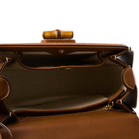 GUCCI - Sac à main Top Handle Bamboo Monogramme - Handbag