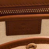 GUCCI - Sac à main Top Handle Bamboo Monogramme - Handbag