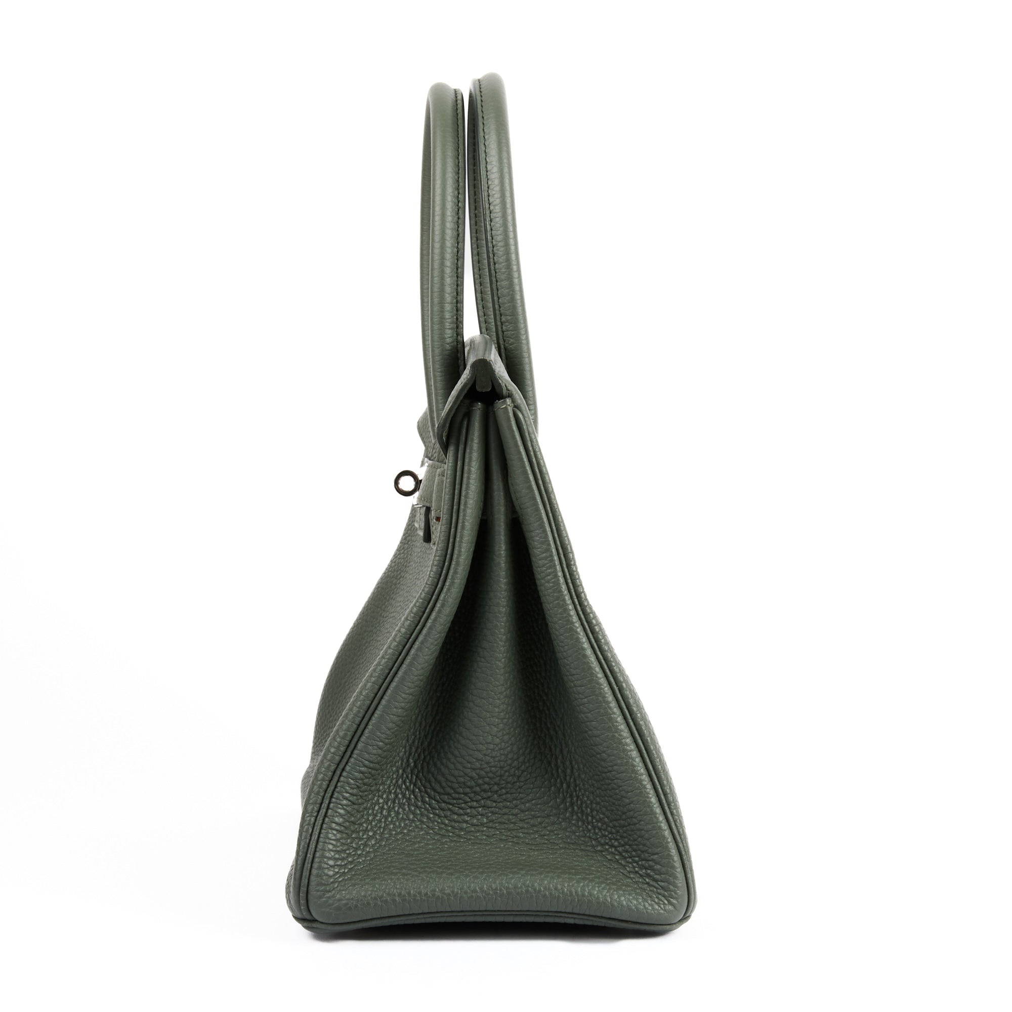 HERMES - Sac à main Birkin 30 cuir Togo Vert Amande - Handbag