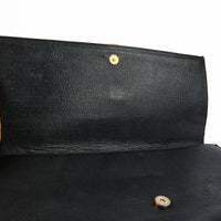 SAINT LAURENT - Sac à main Pochette Chyc ligne Y cuir noir - Handbag