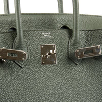HERMES - Sac à main Birkin 30 cuir Togo Vert Amande - Handbag