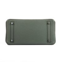 HERMES - Sac à main Birkin 30 cuir Togo Vert Amande - Handbag