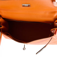HERMES - Sac à main Kelly 32 cuir Epsom orange - Handbag