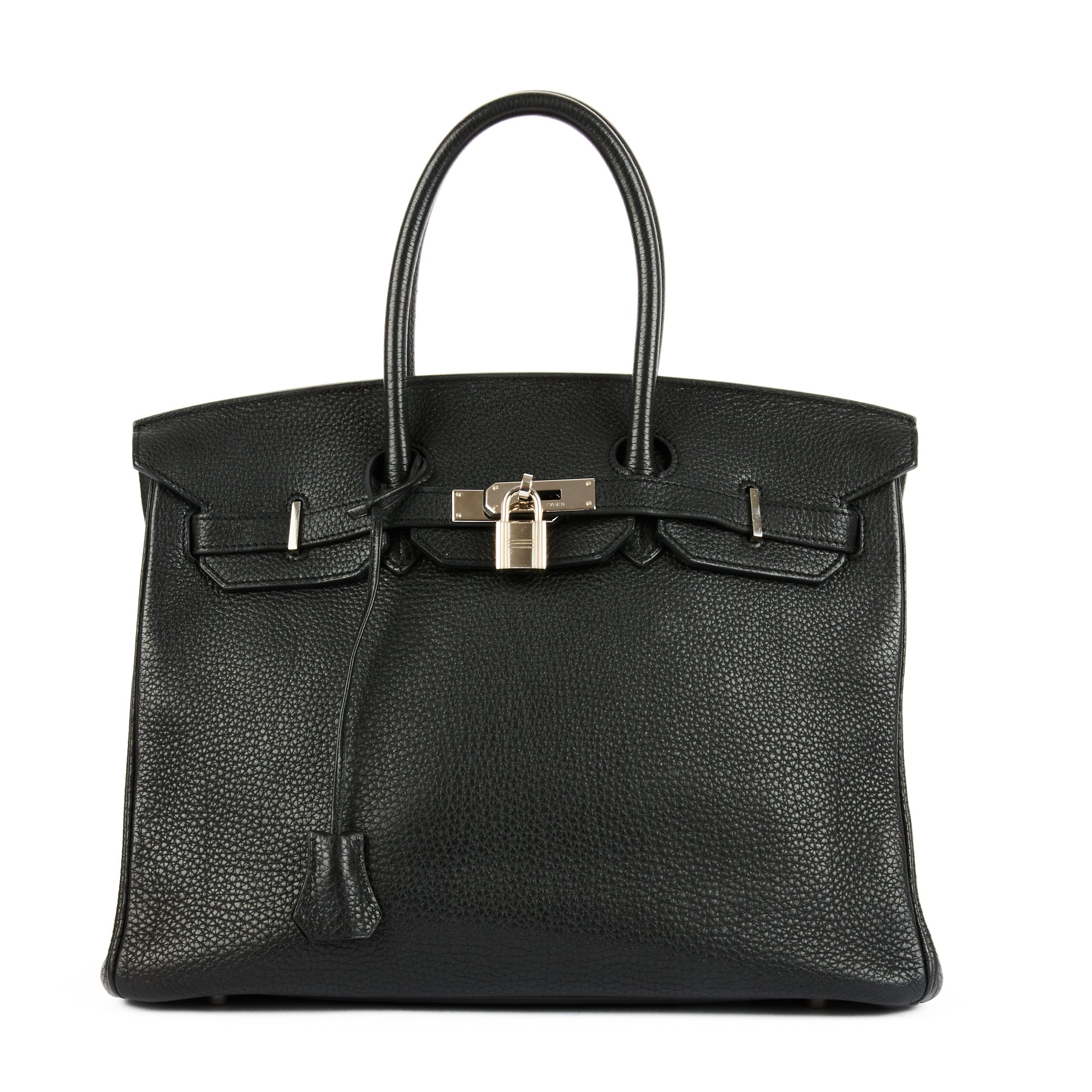 HERMES - Sac à main Birkin 35 cuir Togo noir - Handbag
