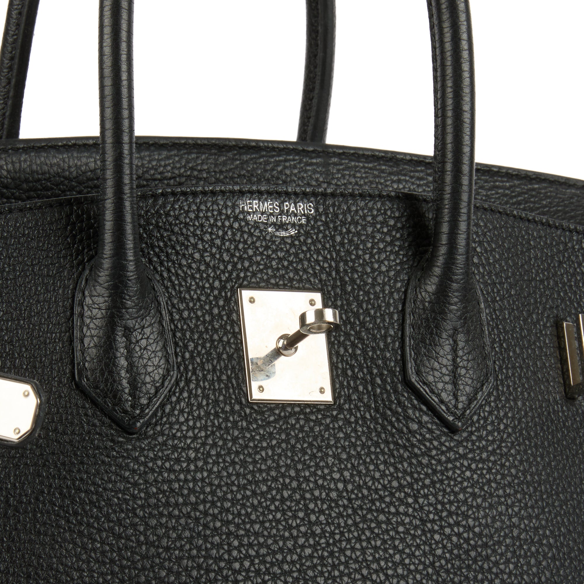HERMES - Sac à main Birkin 35 cuir Togo noir - Handbag