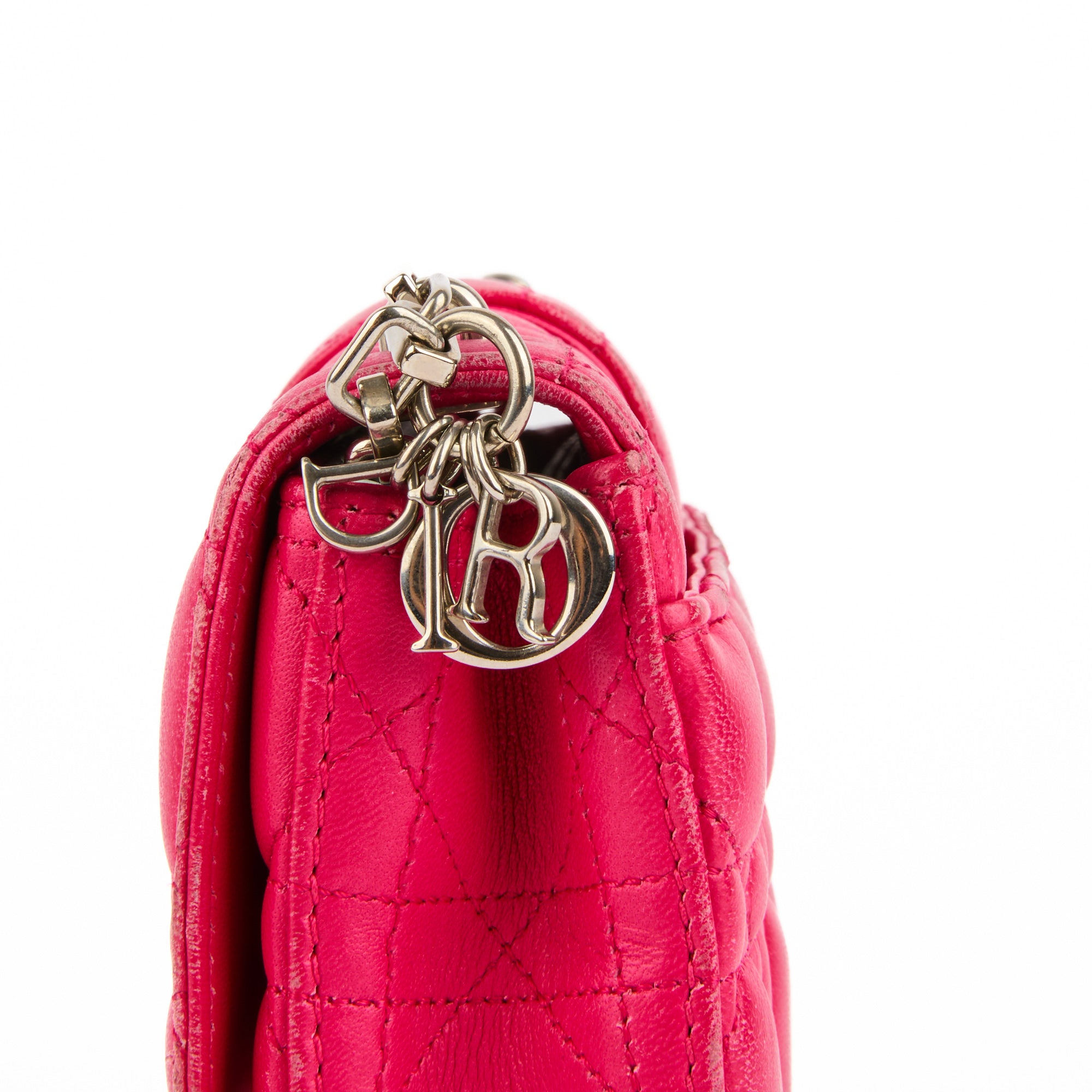DIOR - Sac bandoulière Mini Miss Dior cuir rose - Handbag
