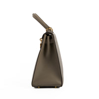 HERMES - Sac à main Kelly 28 cuir Epsom étoupe - Handbag