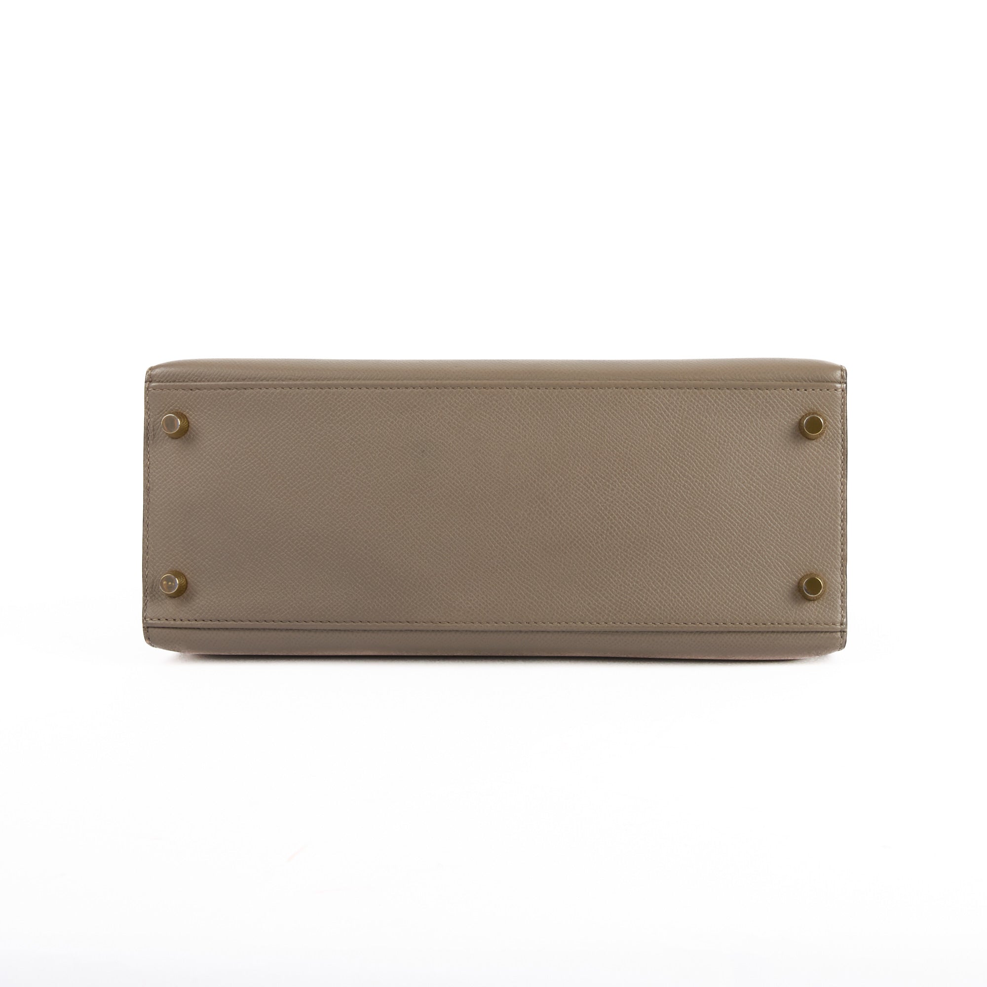 HERMES - Sac à main Kelly 28 cuir Epsom étoupe - Handbag