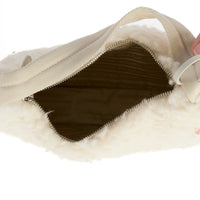 PRADA - Sac à main Re Edition 2000 Shearling blanc - Hand bag