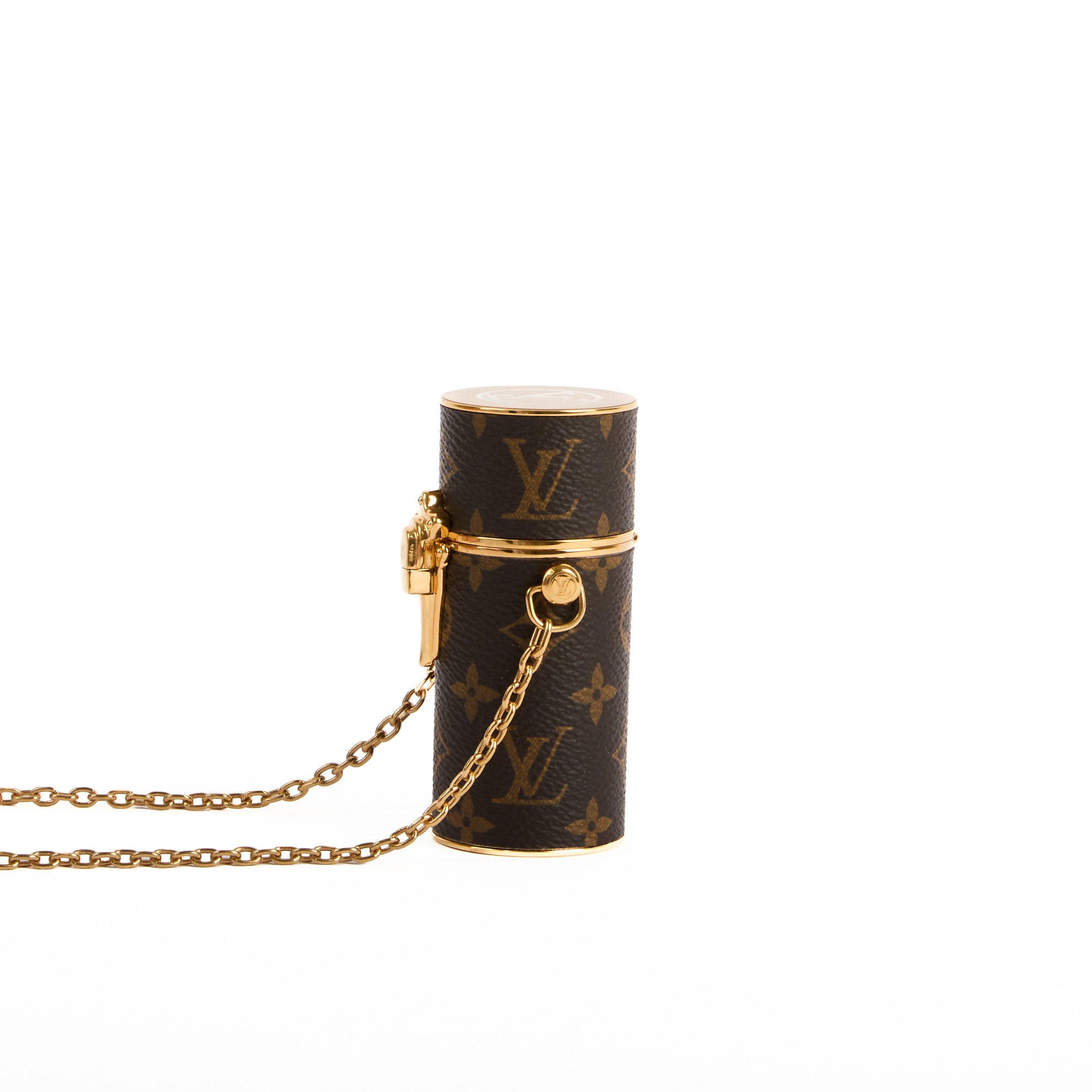 LOUIS VUITTON - Sac bandoulière étui rouge à lèvres Toile Monogram - Lipstick Bag