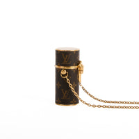 LOUIS VUITTON - Sac bandoulière étui rouge à lèvres Toile Monogram - Lipstick Bag