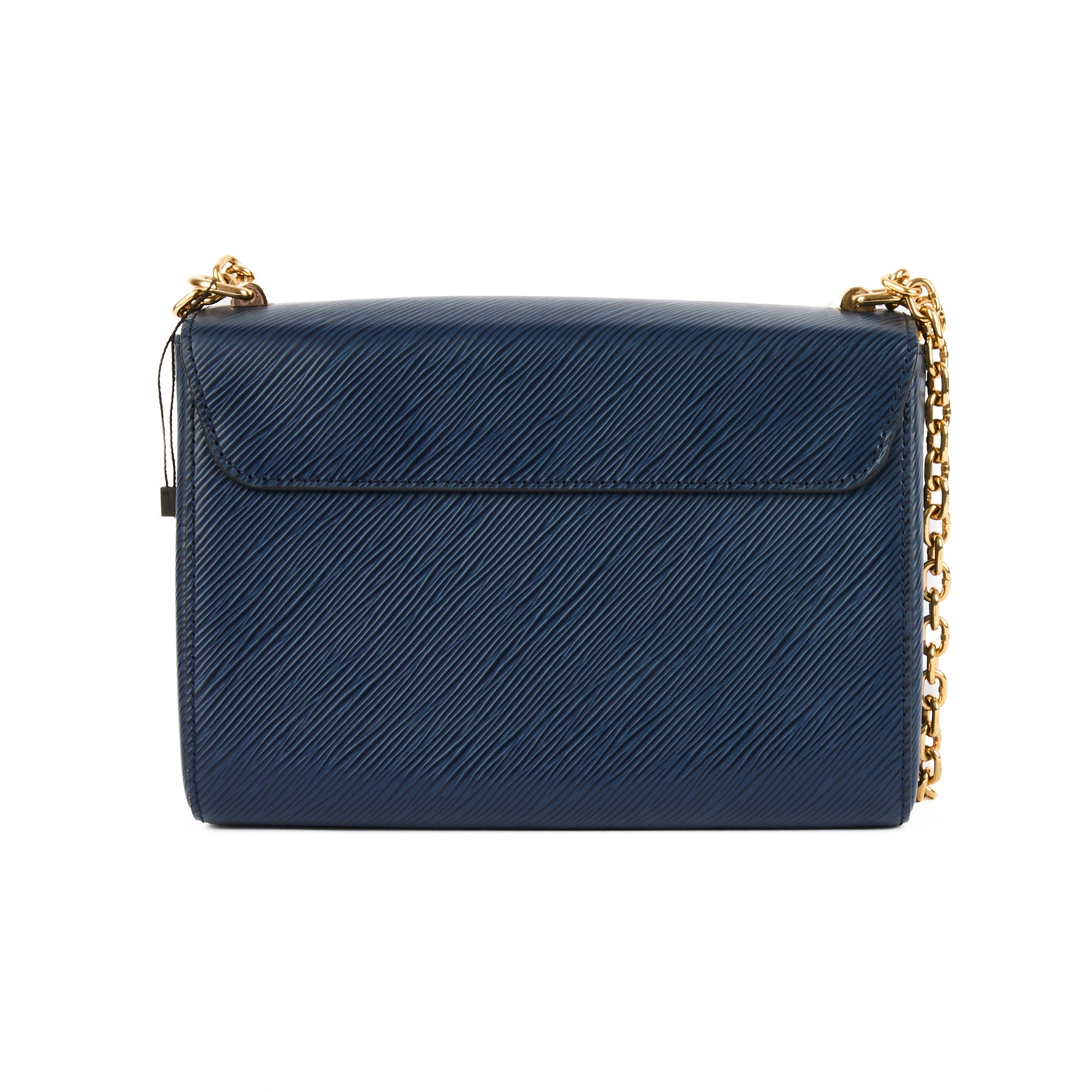 LOUIS VUITTON - Sac bandoulière Twist MM cuir Epi bleu marine - Hand Bag