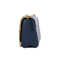 LOUIS VUITTON - Sac bandoulière Twist MM cuir Epi bleu marine - Hand Bag