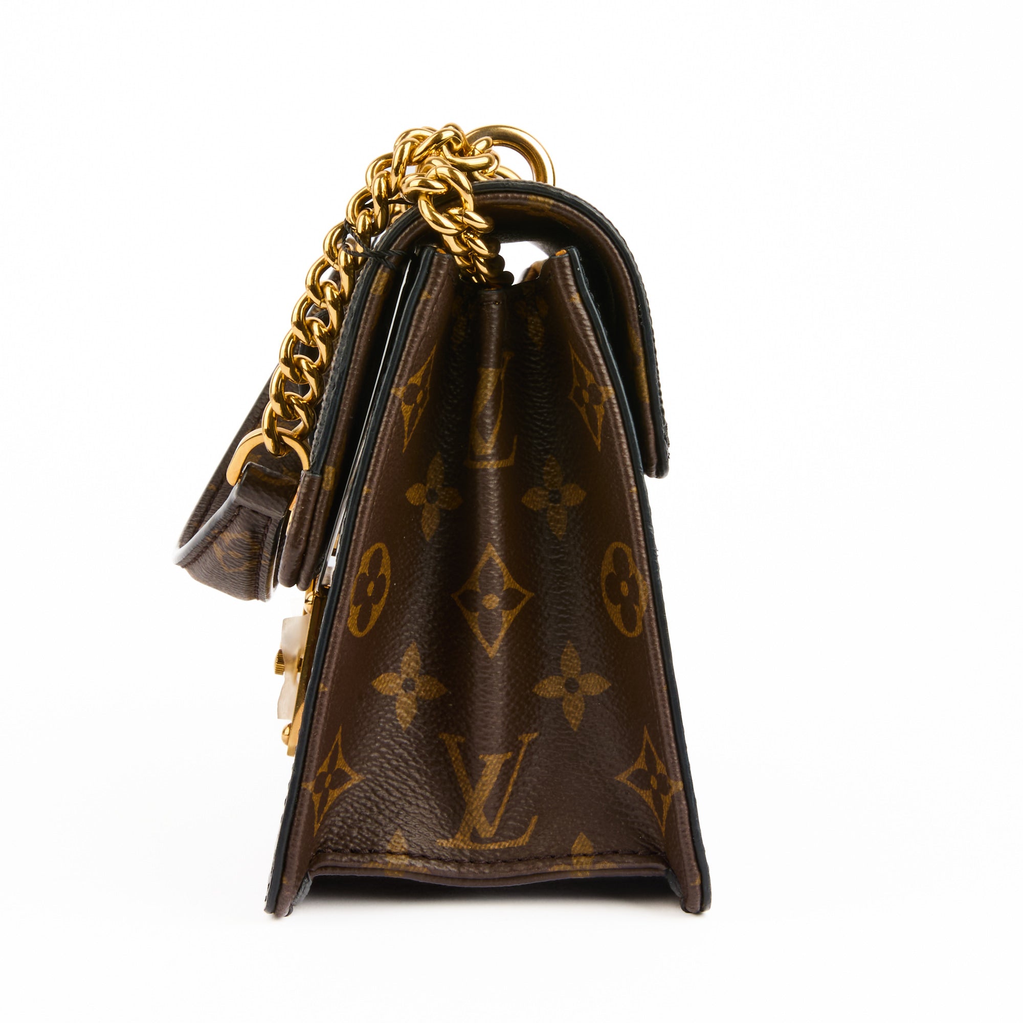 LOUIS VUITTON - Sac bandoulière Wynwood cuir Monogram vernis noir - Handbag