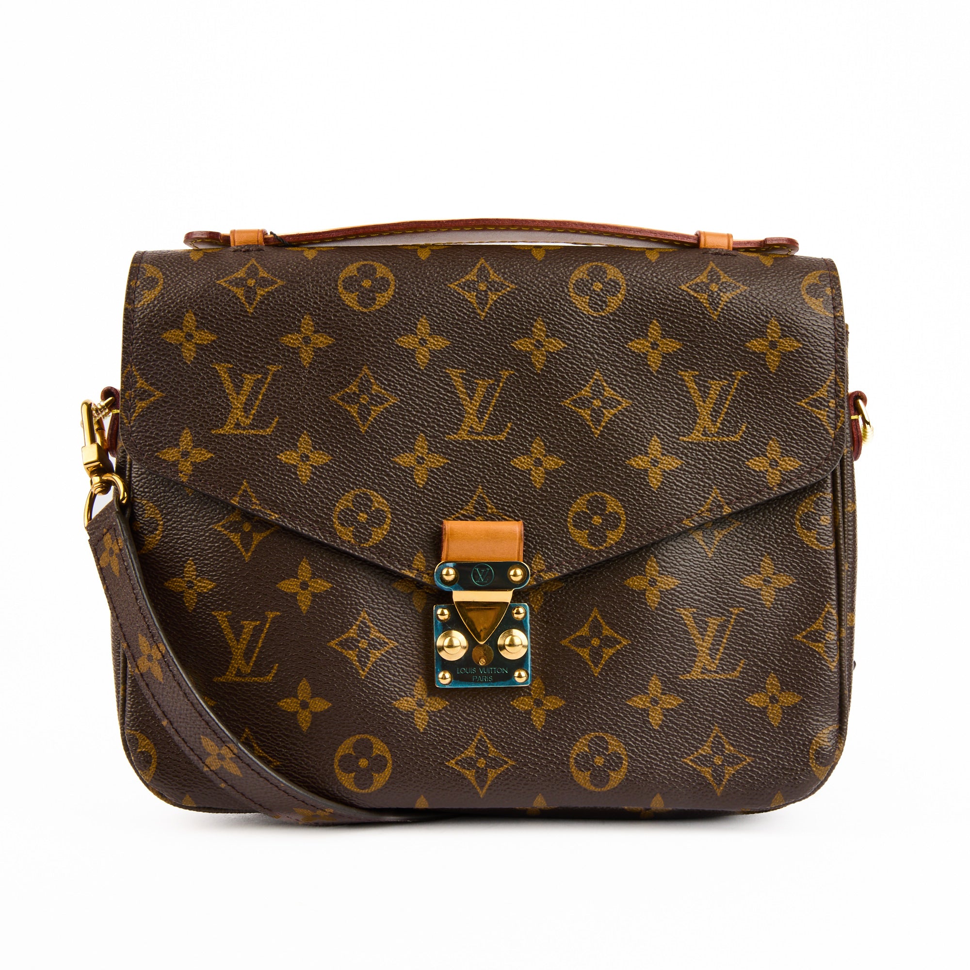 LOUIS VUITTON - Sac à main Métis toile Monogram marron - Handbag
