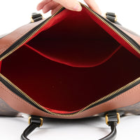 LOUIS VUITTON - Sac à main Tuileries toile Monogram cuir marron - Handbag