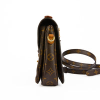 LOUIS VUITTON - Sac à main Métis toile Monogram marron - Handbag